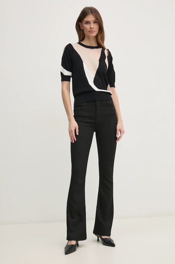 Dkny sweter P4KSAU36 czarny SS25