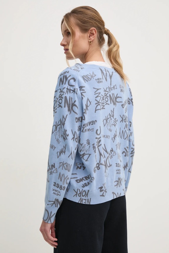 Oblečení Svetr Dkny DJ4R0470 modrá