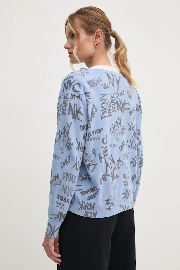 Oblečení Svetr Dkny DJ4R0470 modrá