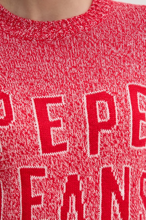 Pulover Pepe Jeans PANDORA PL702270 rdeča