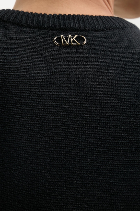 Вовняний светр MICHAEL Michael Kors MR5612KF2G чорний