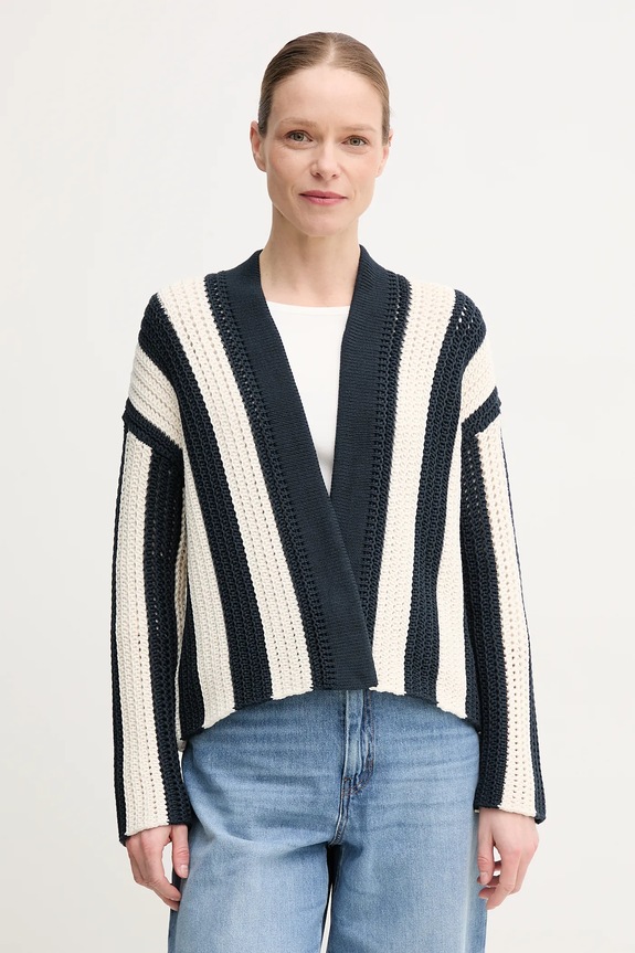 Weekend Max Mara cardigan a maglia pesante blu navy 2515341012600
