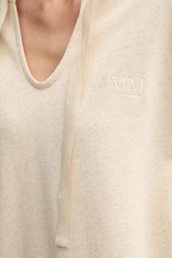 MM by Max Mara hanorac din amestec de in 2516921018600 bej