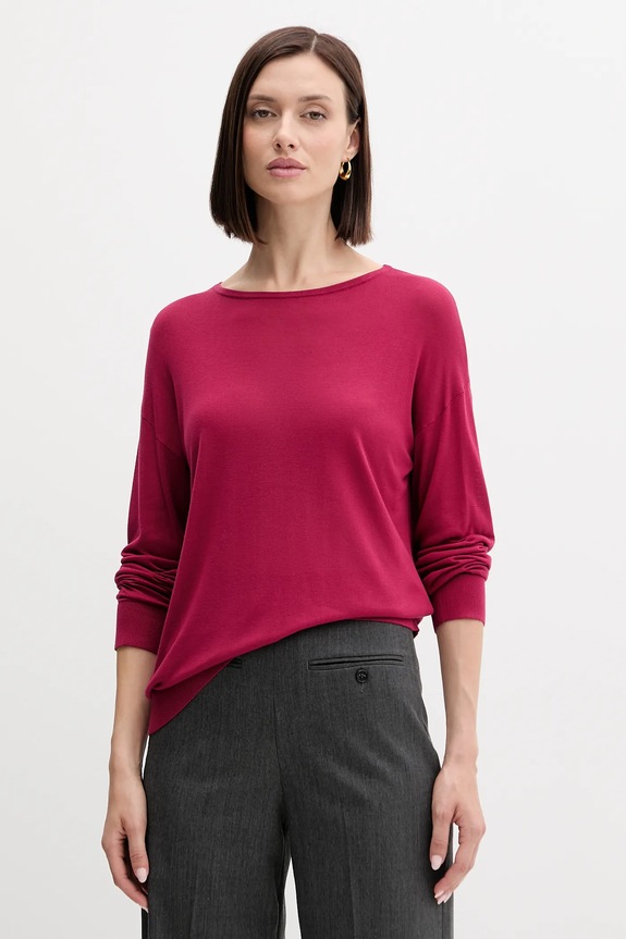 Πουλόβερ United Colors of Benetton ροζ 103VD10AV