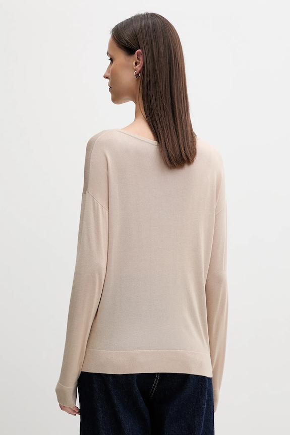 Ρούχα Πουλόβερ United Colors of Benetton 103VD10AV μπεζ