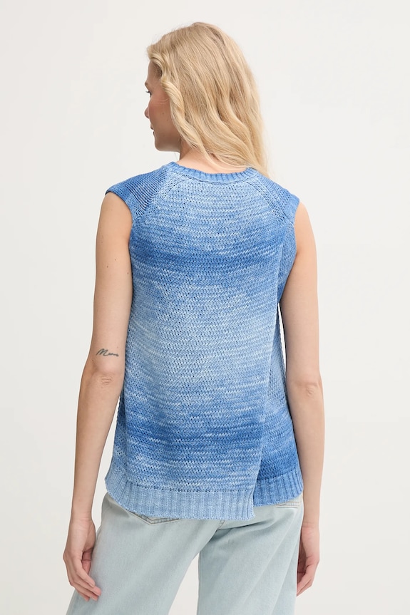 Odjeća Pamučni pulover United Colors of Benetton 108FD10CL plava