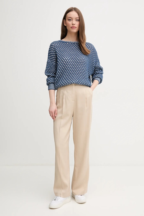 Светр United Colors of Benetton 1194E10D9 темно-синій SS25
