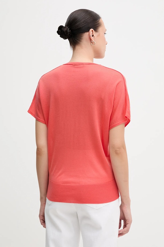 Ρούχα Μπλουζάκι United Colors of Benetton 103VD402U πορτοκαλί