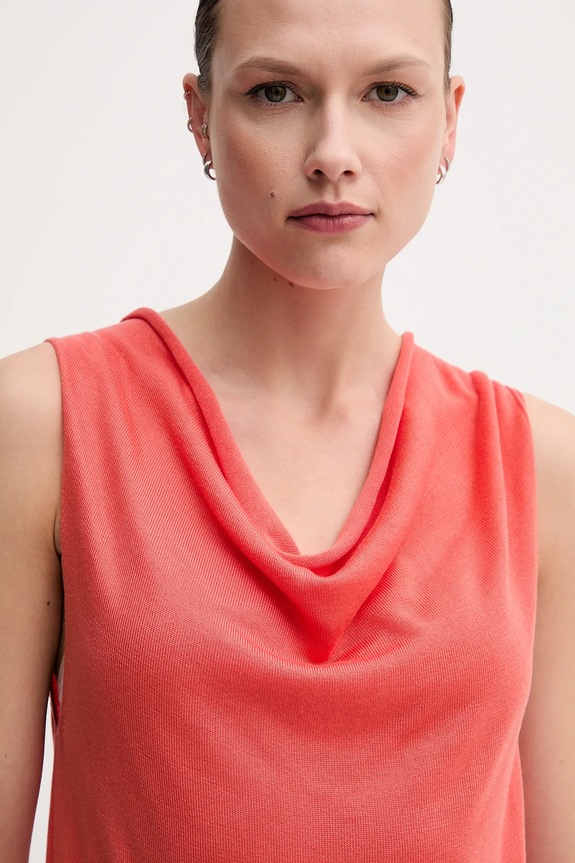 Top United Colors of Benetton πορτοκαλί 123VD10DD