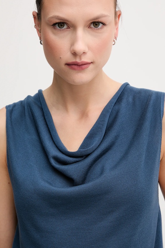 Top United Colors of Benetton μπλε 123VD10DD