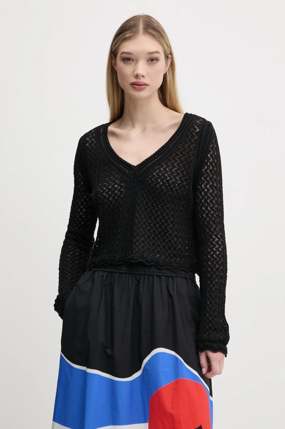 Pulover Desigual FLAM Drugo črna 25SWJF23