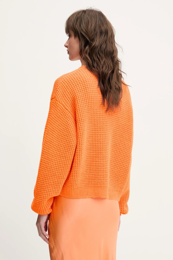 Odzież American Vintage sweter z domieszką wełny CRA18AE25 pomarańczowy
