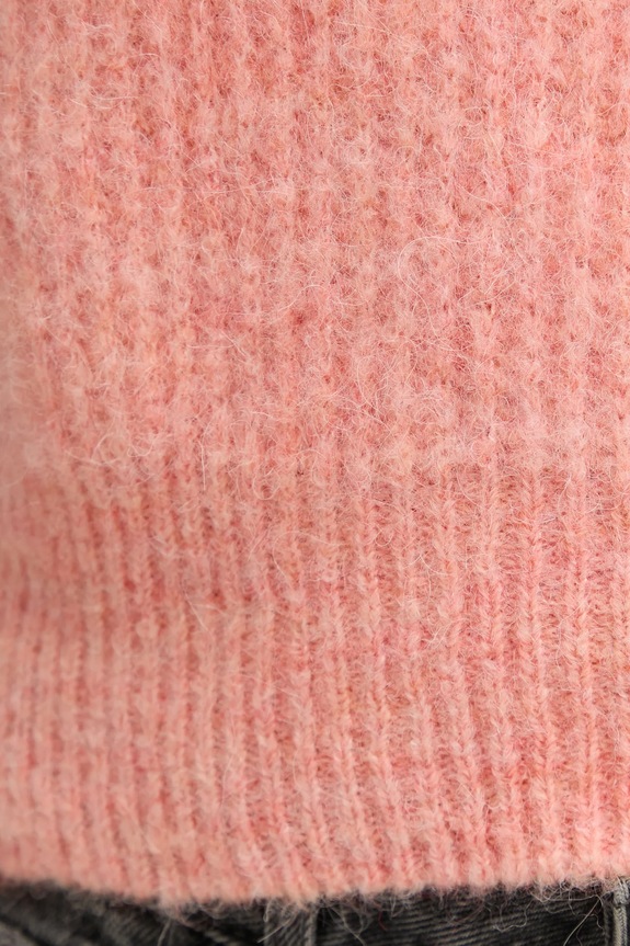 Πουλόβερ με προσθήκη μαλλιού American Vintage EAST18QE25 πορτοκαλί