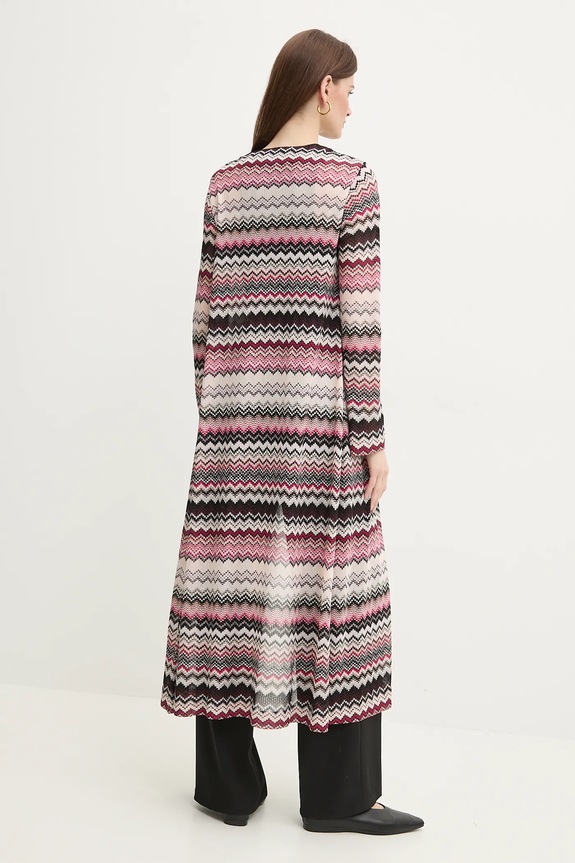 Πλεκτή ζακέτα Missoni DS25SM0K.BR00ZV μαύρο SS25