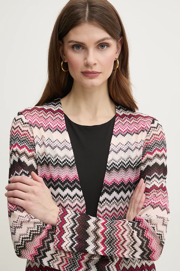 Πλεκτή ζακέτα Missoni μαύρο DS25SM0K.BR00ZV