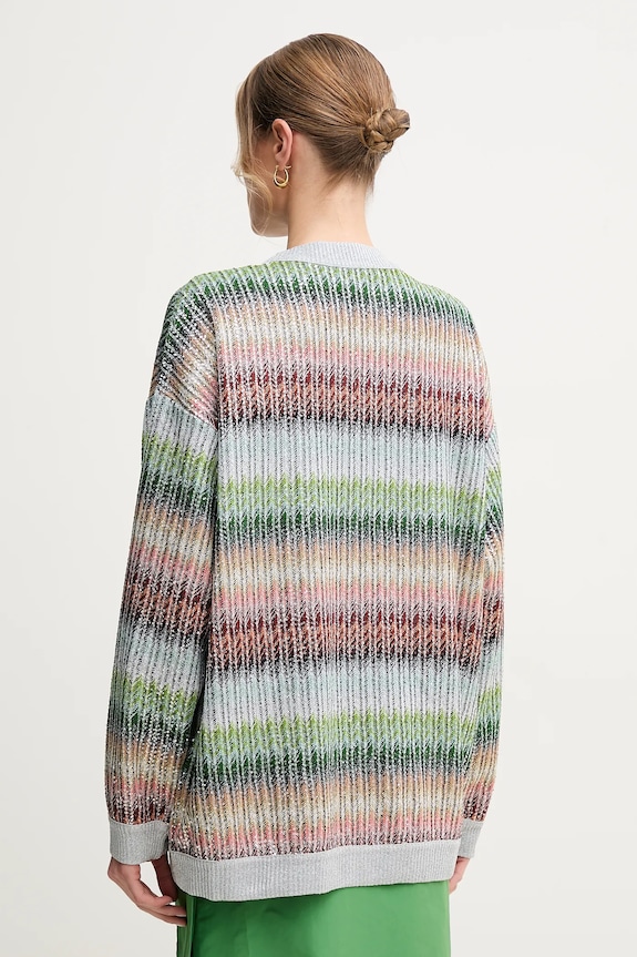 Îmbrăcăminte Missoni cardigan DS25SM0I.BC0051 verde