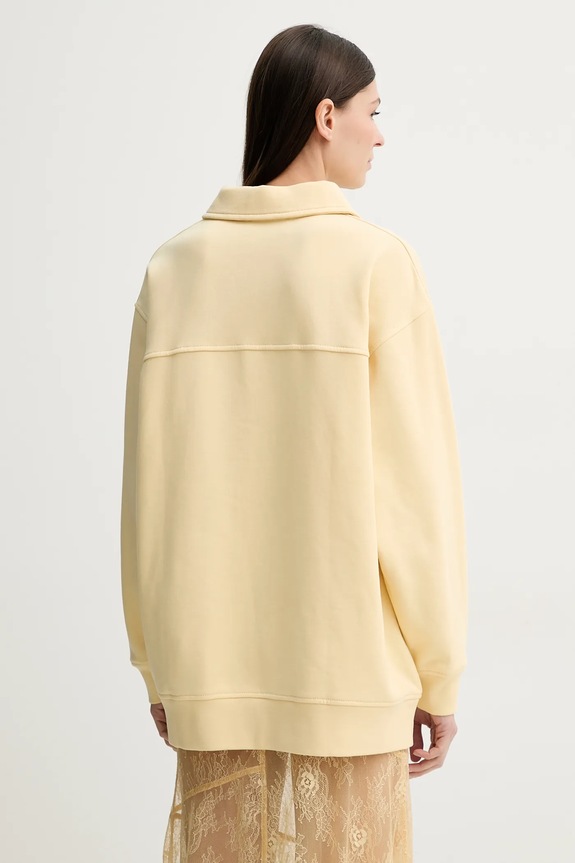 Abbigliamento Stand Studio felpa in cotone Emberynn 66456.8505 giallo