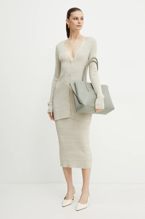 BOSS cardigan 50534146 bej SS25