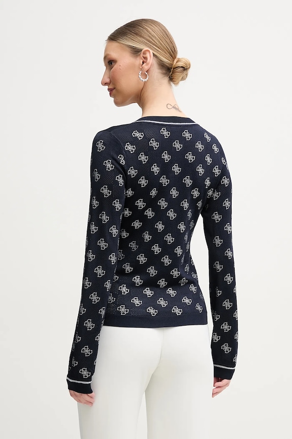 Ruházat Guess pulóver ROSIE W5GR07.Z3D60 sötétkék