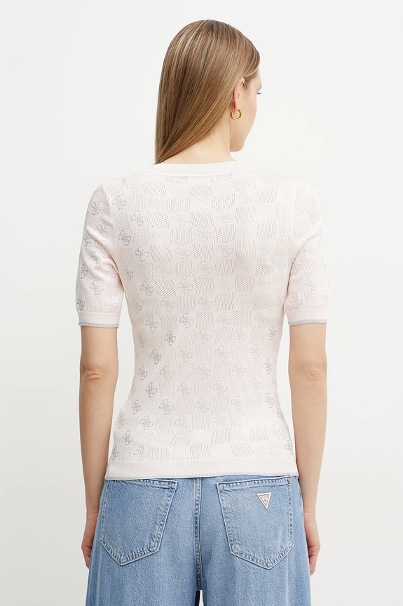 Ruházat Guess pulóver ROSIE W5GR20.Z3D60 rózsaszín