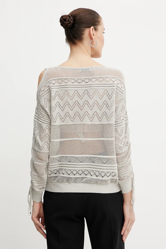 Ruházat Guess pulóver NELLIE W5GR21.Z3E22 bézs