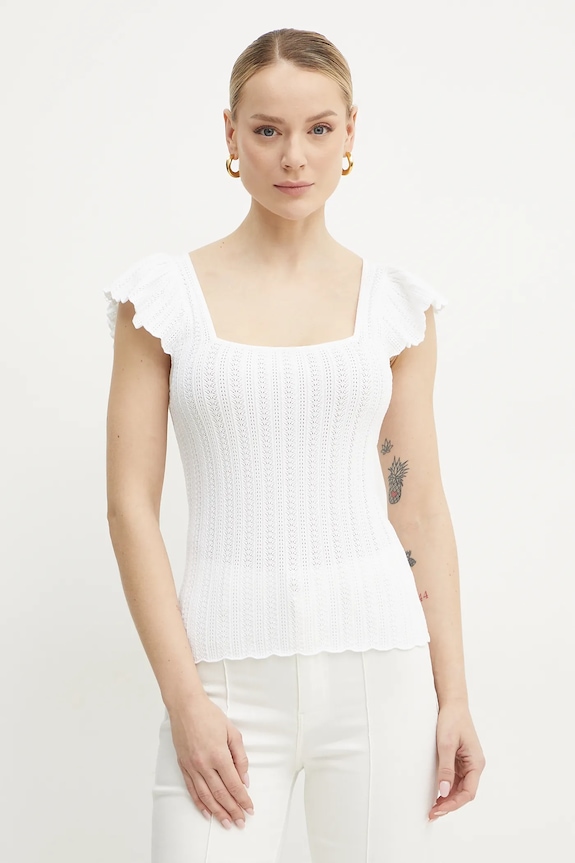 Odzież Guess bluzka LAUREL W5GR30.Z30Y2 beżowy