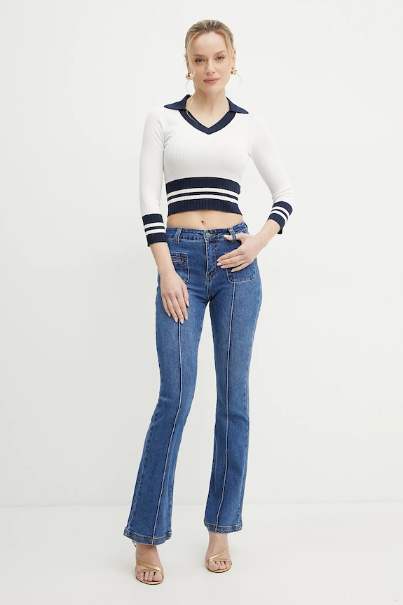 Πουλόβερ Guess SYDNEY W5GR46.Z3L10 μπεζ SS25