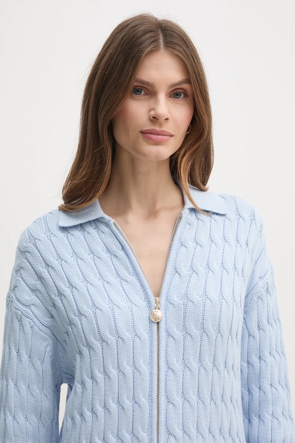 Tommy Hilfiger kardigan niebieski WW0WW44501