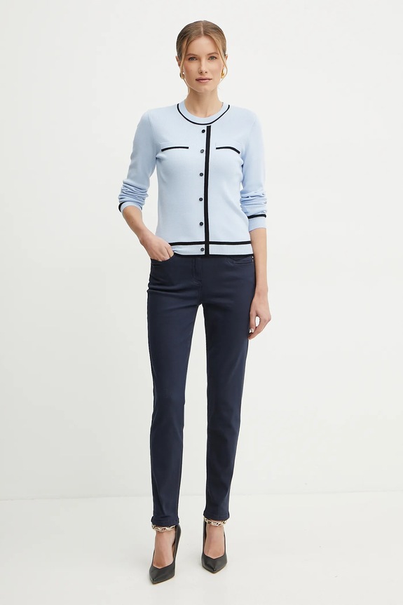 Светр Morgan MJUANI MJUANI блакитний SS26