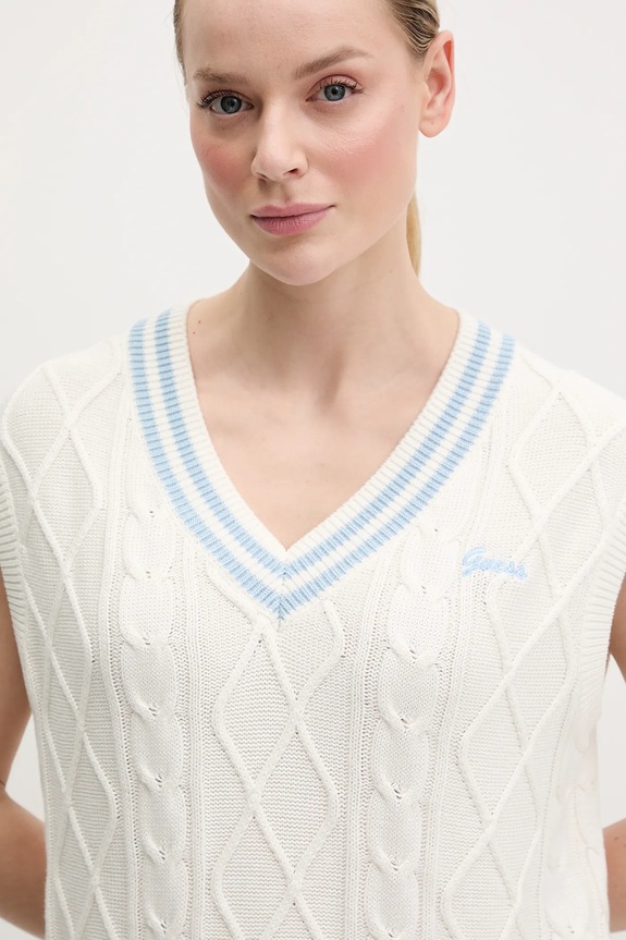 Prsluk Guess bež V5GR00.Z3FB1