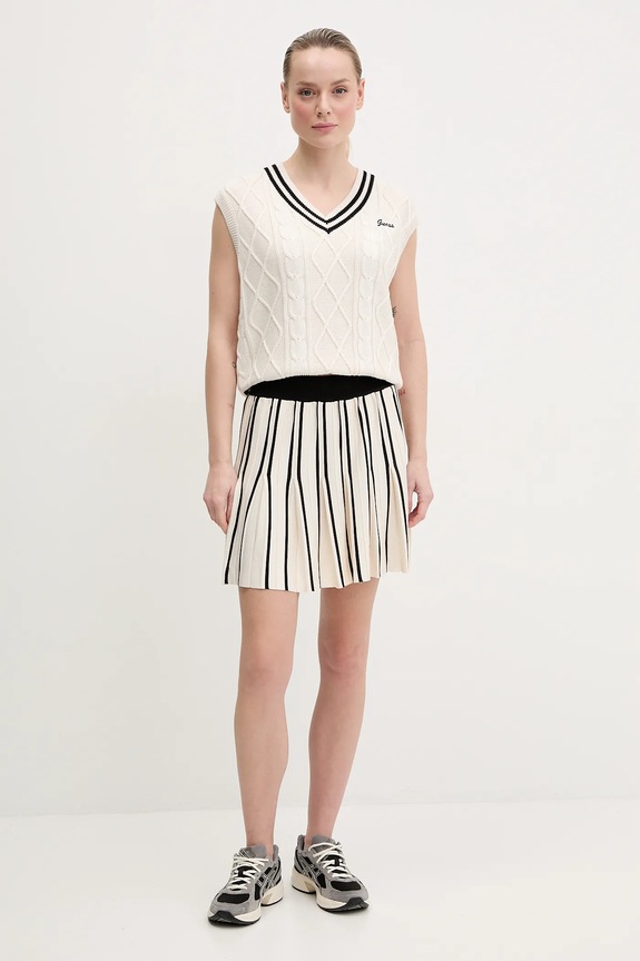 Γιλέκο Guess V5GR00.Z3FB1 μπεζ SS25