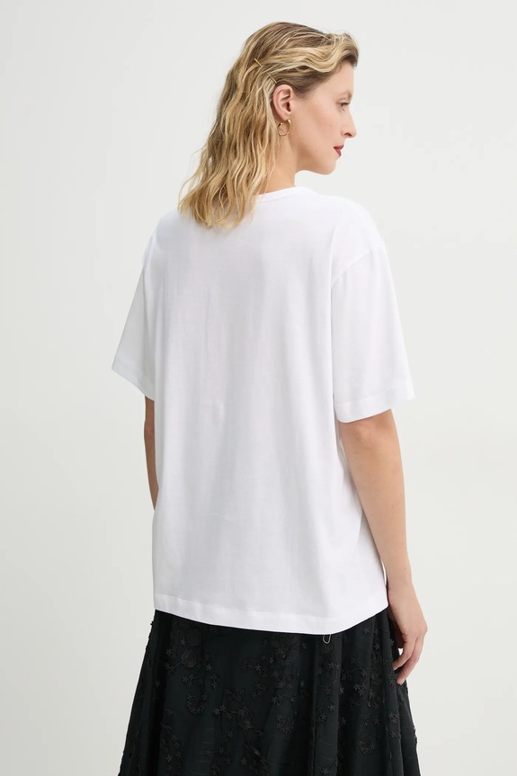 Odjeća Pamučna majica MUNTHE FELITA 251110125160 bijela