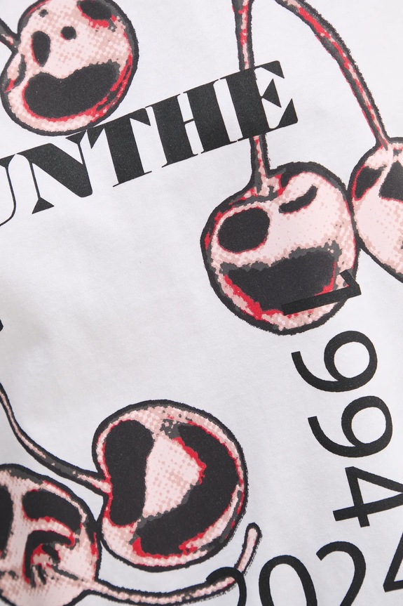 Pamučna majica MUNTHE FELITA 251110125160 bijela