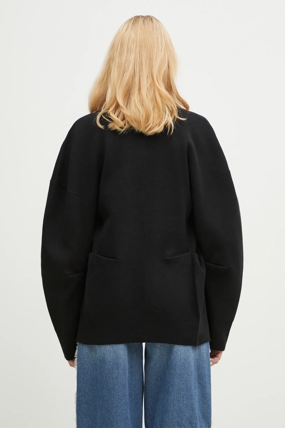Odjeća Kardigan s primjesom vune Axel Arigato Beau Cardigan A2878001 crna