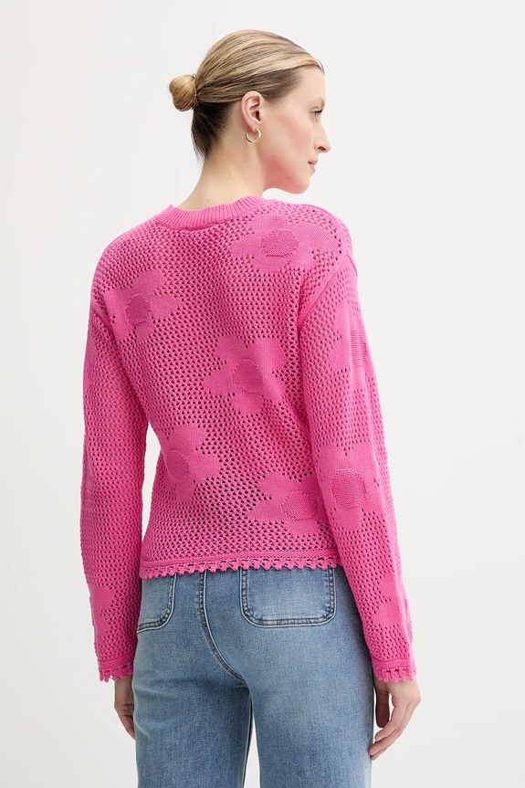 Abbigliamento Morgan maglione in cotone MRINGA MRINGA rosa