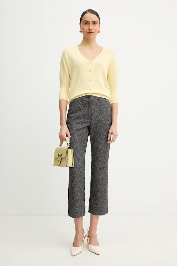 Morgan cardigan MBATSI MBATSI galben SS26