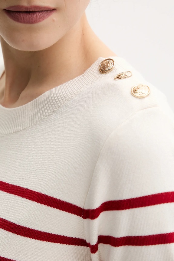 Morgan pulóver MTERI MTERI bézs