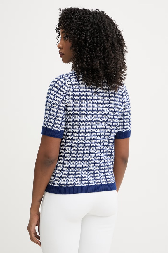 Odzież Morgan kardigan damski MORESA MORESA granatowy