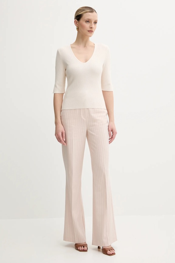 Morgan tricou MCHAMPI MCHAMPI bej SS25