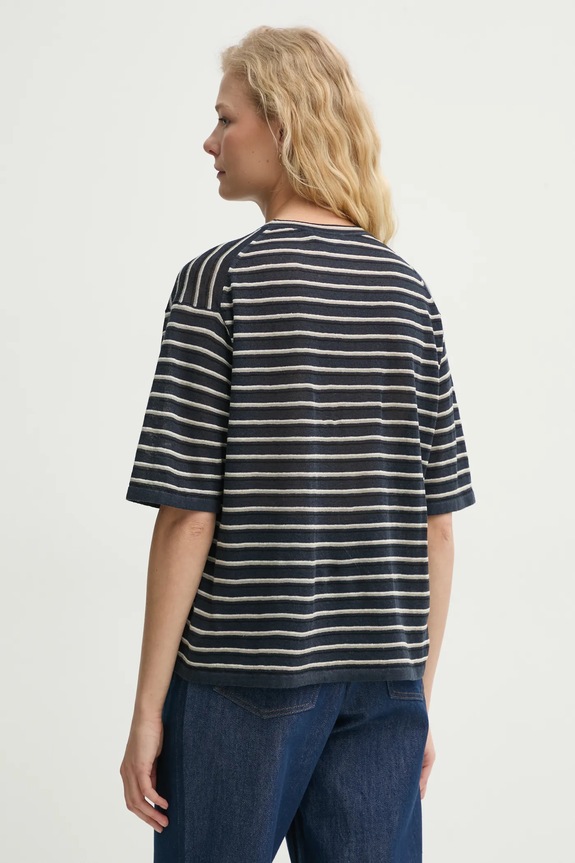 Îmbrăcăminte Theory tricou de in P0313702 bleumarin