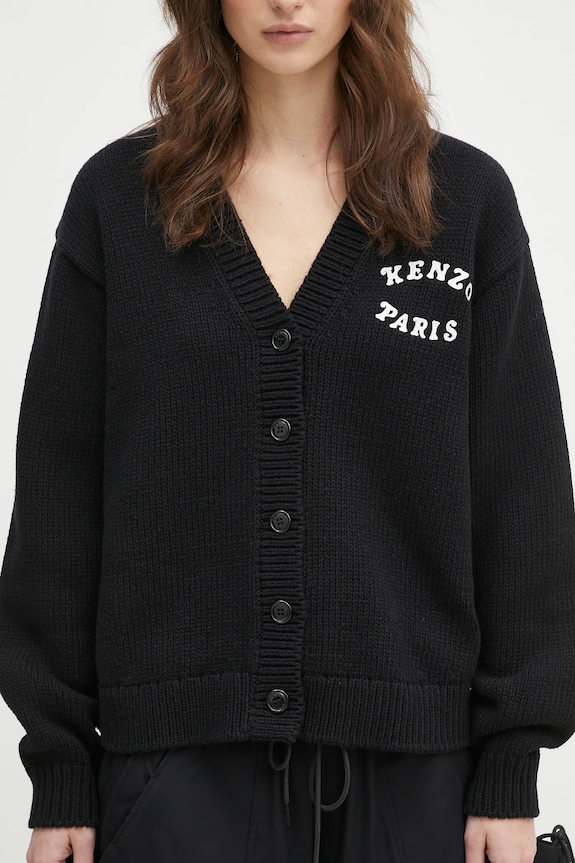 Kenzo woolen cardigan x Verdy black FF52CA4773CX.99J
