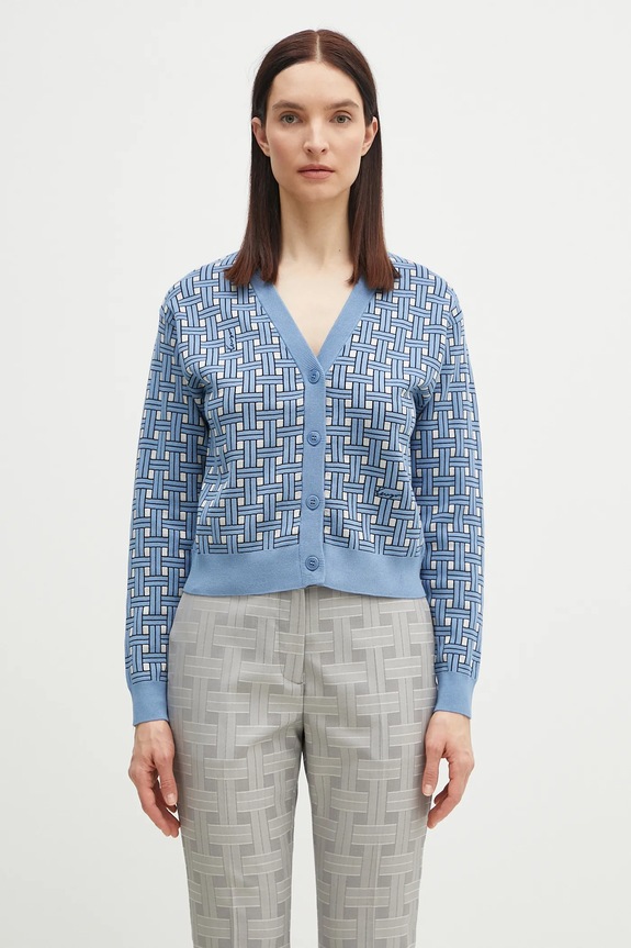 Kenzo kardigan pozostałe niebieski FF52CA4943CO.64