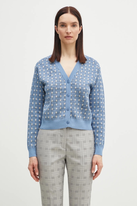 Kenzo kardigan pozostałe niebieski FF52CA4943CO.64