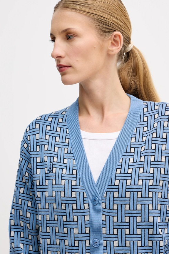 Kenzo kardigan niebieski FF52CA4943CO.64