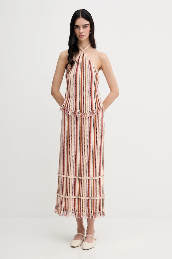 Hoss Intropia top cu modele bej 6389003