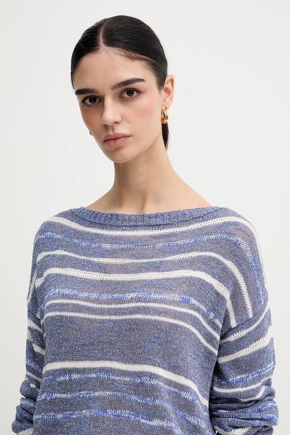 Sisley pulover albastru 116CL106F