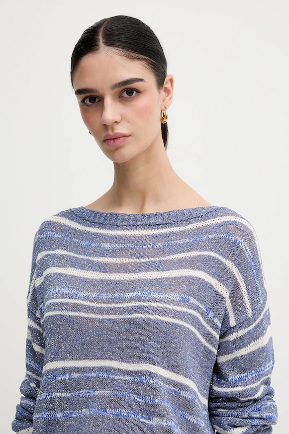 Sisley pulover albastru 116CL106F