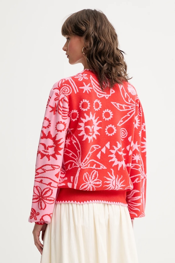 Îmbrăcăminte Never Fully Dressed cardigan NFDKN637 rosu
