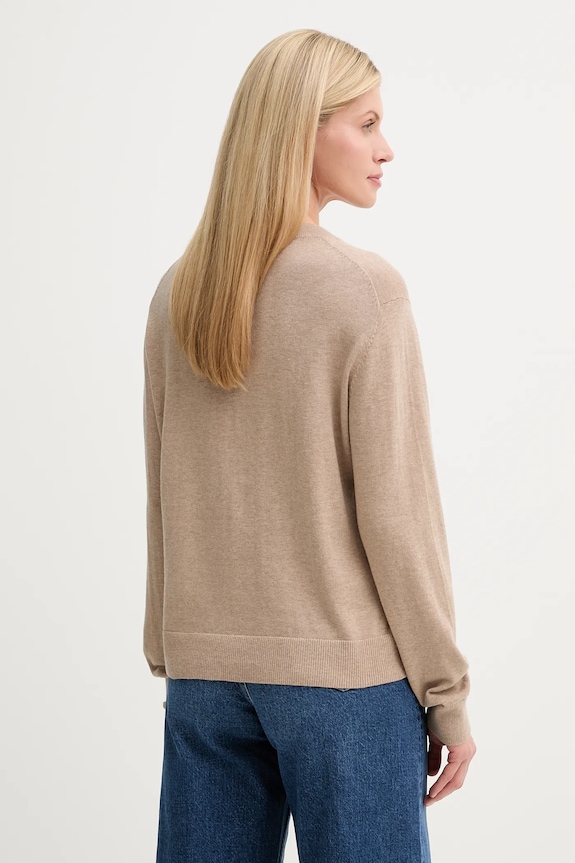 Odzież MUNTHE sweter wełniany SWELINA 247161924774 beżowy