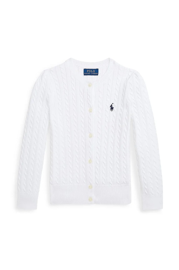 Παιδικό κάρδιγκαν Polo Ralph Lauren 312543047064 λευκό SS25